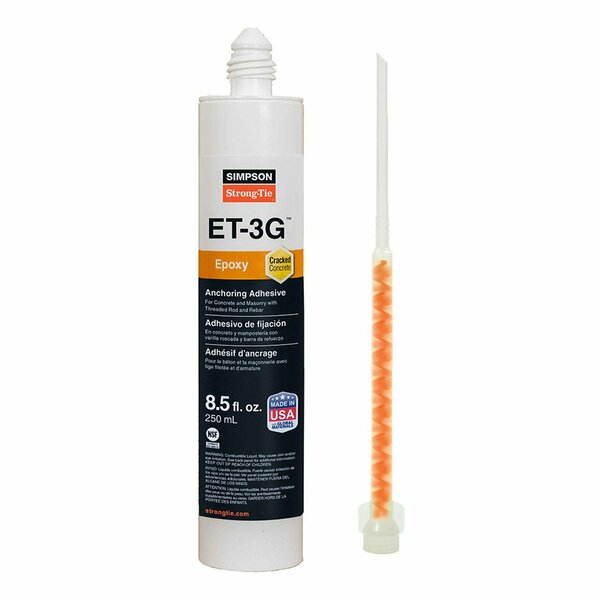 Simpson Strong-Tie 8.5oz Epoxy Anchoring Adhesive w/ Nozzle ET3G10